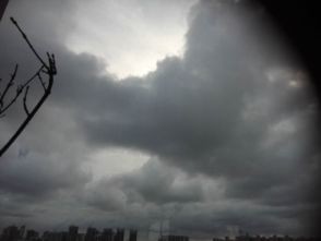 关上窗，屋里空调嗡嗡地响着。外面的天又变了，云层厚了起来，大概又要下雨了。我坐在桌前，听着风声，心里却觉得踏实。这深圳的天气啊，就像这城市一样，永远在变，永远让你猜不透。可正是这样，才让人舍不得离开