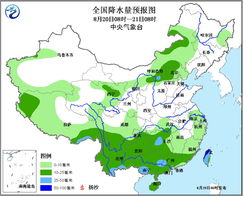 读懂未来一周的天空密码，从l—7天降水量预报图看天气如何未卜先知