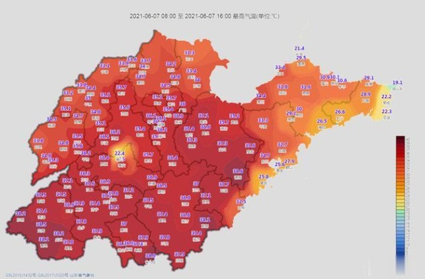 山东未来三天天气预报，气温回升，部分地区有雨需防范